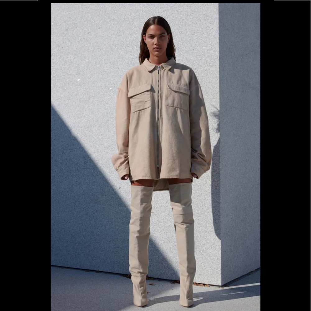 Yeezy Season 4 Tubular Boot (Limestone)